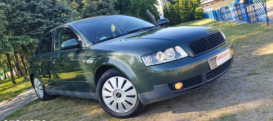 warmińsko-mazurskie Audi A4 cena 8700 przebieg: 398415, rok produkcji 2001 z Koluszki